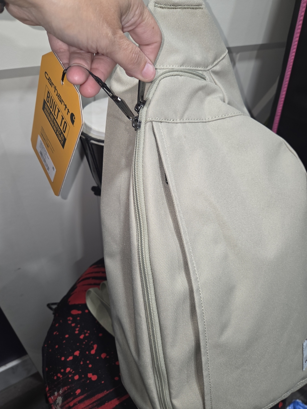 Carhartt Sling Bag Rugged Rain Defender Water Repellent Crossbody Hands Free - Picture 6 of 13
